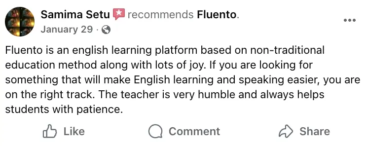 Student feedback